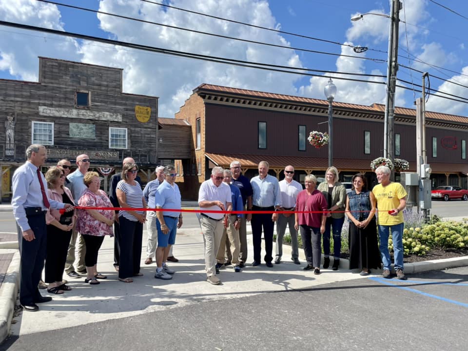 Grabill Streetscape Ribbon Cutting